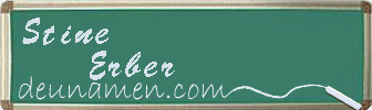 Stine Erber Visitenkarte